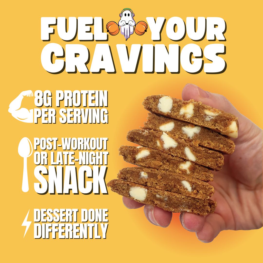 pumpkin protein cookie dough fuel your cravings