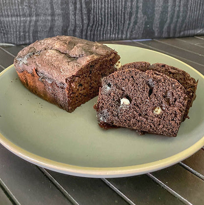 Midnight Snack Protein Brownie Loaf