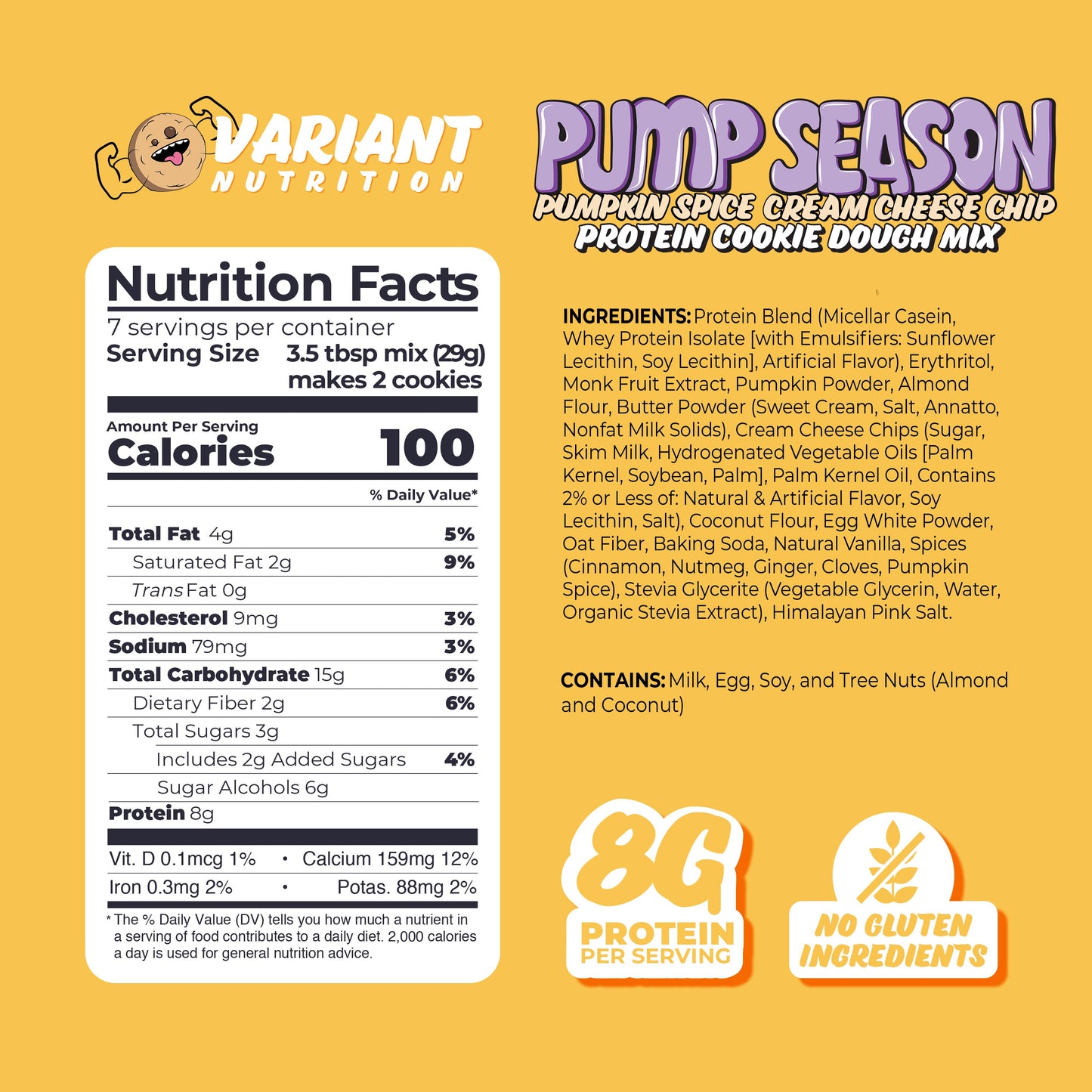 Pump Season Nutrition Facts 